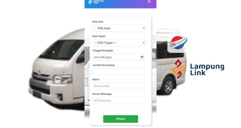 Lebih Praktis! Pesan Travel Indotranz Sekarang Juga Bisa Lewat Lampung Link!